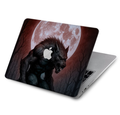 S4024 Werewolf Blood Moon Hülle Schutzhülle Taschen für MacBook Pro 13″ - A1706, A1708, A1989, A2159, A2289, A2251, A2338