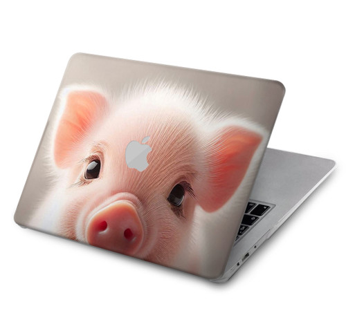 S3979 Cute Baby Pig Hülle Schutzhülle Taschen für MacBook Pro 14 M1-M5 A2442,A2779,A2992,A2918,A3112,A3185,A3401,A3434,A3112