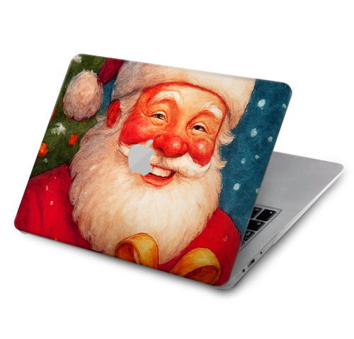 S4046 Happy Santa Hülle Schutzhülle Taschen für MacBook Pro 14 M1-M5 A2442,A2779,A2992,A2918,A3112,A3185,A3401,A3434,A3112