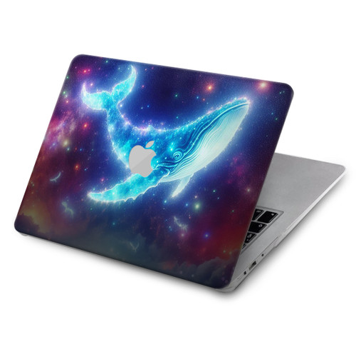 S3982 Dream Whale Colorful Nebula Hülle Schutzhülle Taschen für MacBook Pro 16 M1,M2,M3,M4 (2021,2024) - A3403, A3186, A2991, A2780, A2485