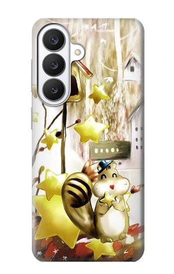 S0109 Cute Squirrel Cartoon Hülle Schutzhülle Taschen für Samsung Galaxy S26