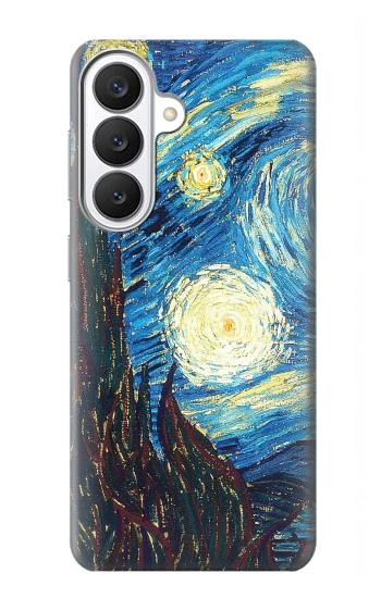 S0582 Van Gogh Starry Nights Hülle Schutzhülle Taschen für Samsung Galaxy S26
