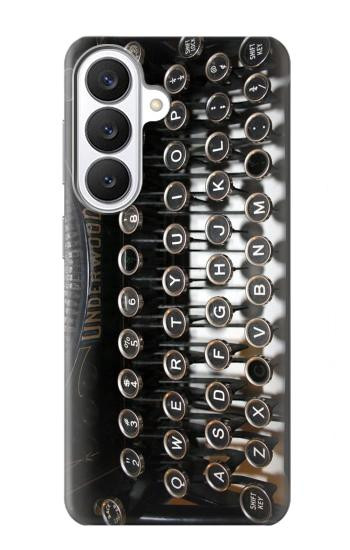 S0620 Typewriter Hülle Schutzhülle Taschen für Samsung Galaxy S26