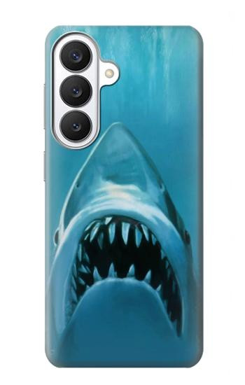S0830 White Shark Hülle Schutzhülle Taschen für Samsung Galaxy S26