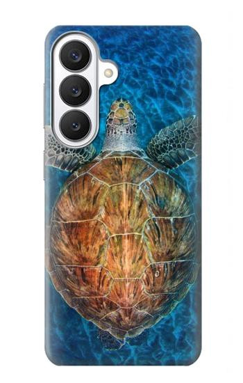 S1249 Blue Sea Turtle Hülle Schutzhülle Taschen für Samsung Galaxy S26