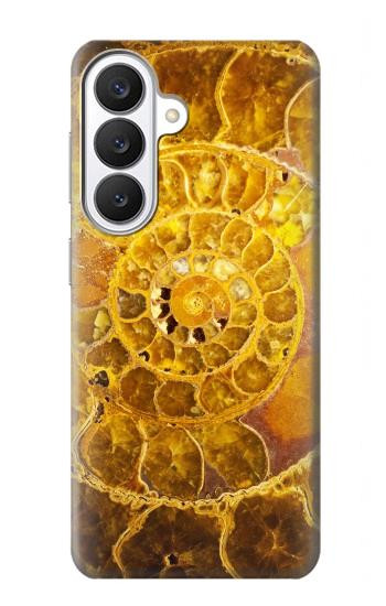S1789 Ammonite Fossils Hülle Schutzhülle Taschen für Samsung Galaxy S26