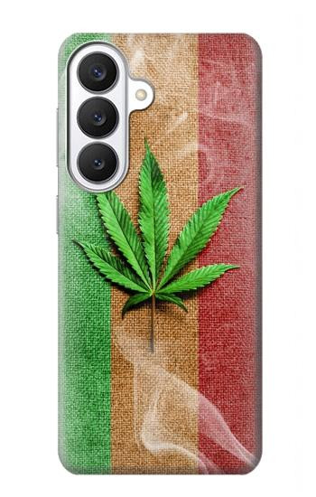 S2109 Smoke Reggae Rasta Flag Hülle Schutzhülle Taschen für Samsung Galaxy S26