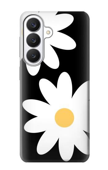 S2315 Daisy White Flowers Hülle Schutzhülle Taschen für Samsung Galaxy S26