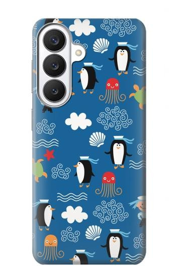 S2572 Marine Penguin Pattern Hülle Schutzhülle Taschen für Samsung Galaxy S26