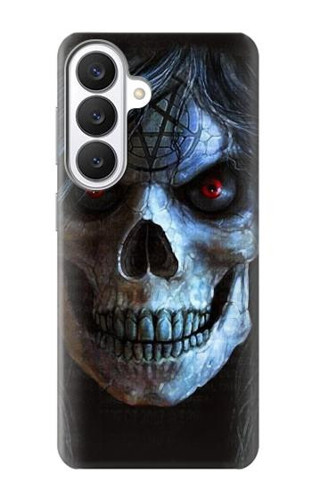 S2585 Evil Death Skull Pentagram Hülle Schutzhülle Taschen für Samsung Galaxy S26