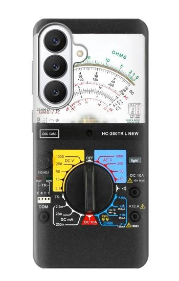 S2660 Analog Multimeter Graphic Printed Hülle Schutzhülle Taschen für Samsung Galaxy S26