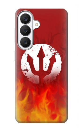 S2803 Fire Red Devil Spear Symbol Hülle Schutzhülle Taschen für Samsung Galaxy S26