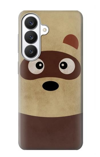 S2825 Cute Cartoon Raccoon Hülle Schutzhülle Taschen für Samsung Galaxy S26