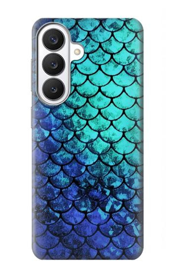 S3047 Green Mermaid Fish Scale Hülle Schutzhülle Taschen für Samsung Galaxy S26