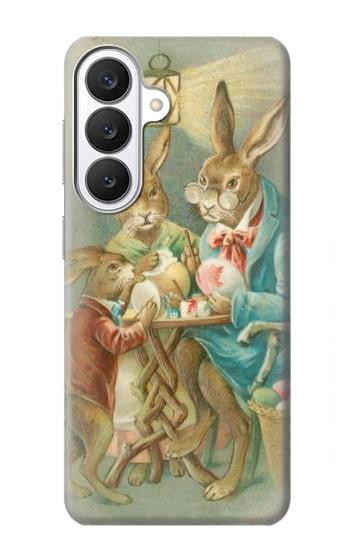 S3164 Easter Rabbit Family Hülle Schutzhülle Taschen für Samsung Galaxy S26