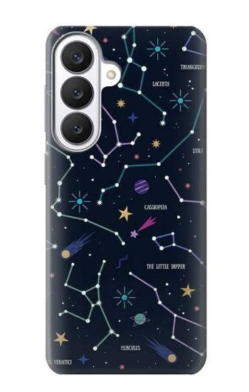 S3220 Star Map Zodiac Constellations Hülle Schutzhülle Taschen für Samsung Galaxy S26