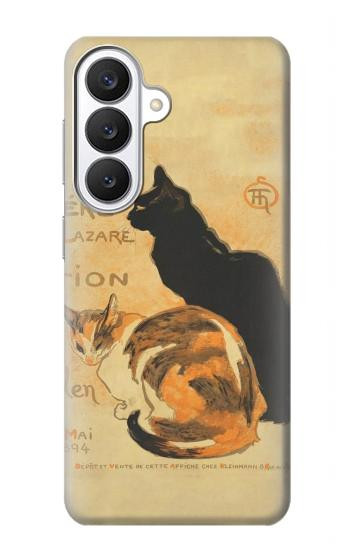 S3229 Vintage Cat Poster Hülle Schutzhülle Taschen für Samsung Galaxy S26