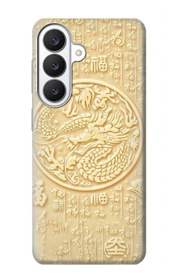S3288 White Jade Dragon Graphic Painted Hülle Schutzhülle Taschen für Samsung Galaxy S26