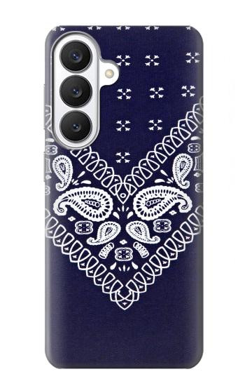 S3357 Navy Blue Bandana Pattern Hülle Schutzhülle Taschen für Samsung Galaxy S26