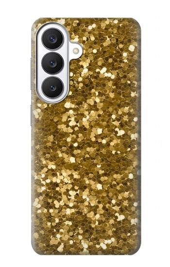 S3388 Gold Glitter Graphic Print Hülle Schutzhülle Taschen für Samsung Galaxy S26