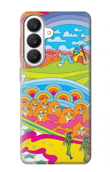 S3407 Hippie Art Hülle Schutzhülle Taschen für Samsung Galaxy S26