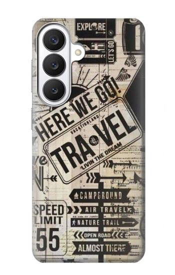 S3441 Vintage Travel Hülle Schutzhülle Taschen für Samsung Galaxy S26