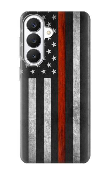 S3472 Firefighter Thin Red Line Flag Hülle Schutzhülle Taschen für Samsung Galaxy S26