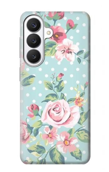 S3494 Vintage Rose Polka Dot Hülle Schutzhülle Taschen für Samsung Galaxy S26