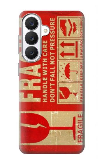 S3552 Vintage Fragile Label Art Hülle Schutzhülle Taschen für Samsung Galaxy S26