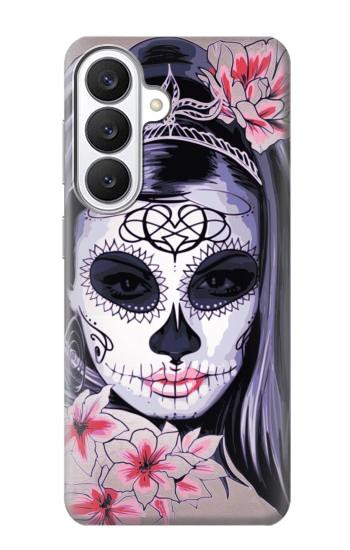 S3821 Sugar Skull Steam Punk Girl Gothic Hülle Schutzhülle Taschen für Samsung Galaxy S26