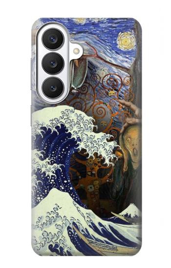S3851 World of Art Van Gogh Hokusai Da Vinci Hülle Schutzhülle Taschen für Samsung Galaxy S26