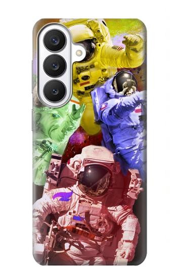 S3914 Colorful Nebula Astronaut Suit Galaxy Hülle Schutzhülle Taschen für Samsung Galaxy S26