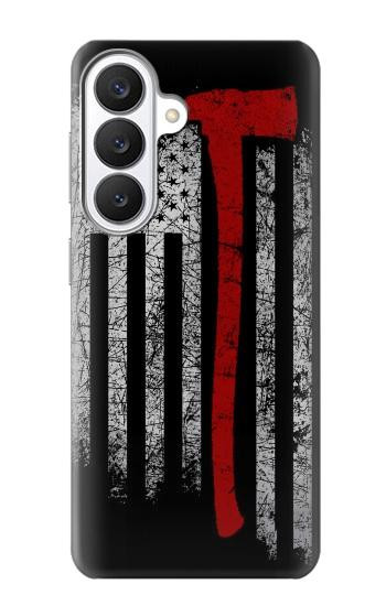 S3958 Firefighter Axe Flag Hülle Schutzhülle Taschen für Samsung Galaxy S26
