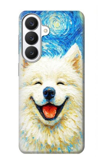 S4064 Smile Dog Van Gogh Starry Night Hülle Schutzhülle Taschen für Samsung Galaxy S26