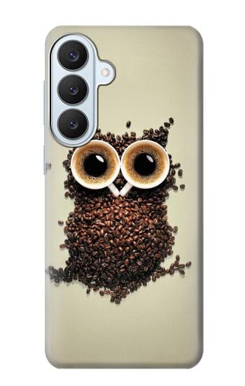 S0360 Coffee Owl Hülle Schutzhülle Taschen für Samsung Galaxy S26 Plus
