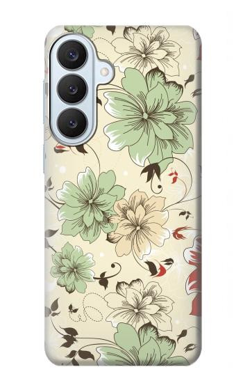 S2179 Flower Floral Vintage Art Pattern Hülle Schutzhülle Taschen für Samsung Galaxy S26 Plus