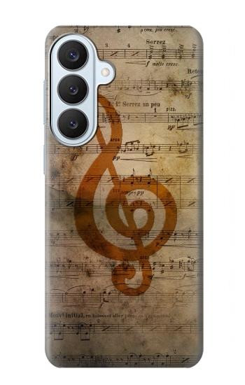 S2368 Sheet Music Notes Hülle Schutzhülle Taschen für Samsung Galaxy S26 Plus