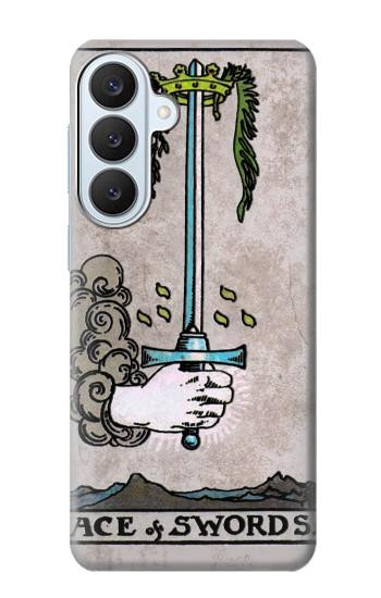S2482 Tarot Card Ace of Swords Hülle Schutzhülle Taschen für Samsung Galaxy S26 Plus
