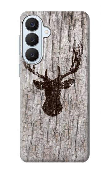 S2505 Reindeer Head Old Wood Texture Graphic Hülle Schutzhülle Taschen für Samsung Galaxy S26 Plus