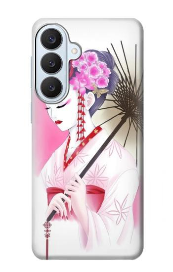 S2579 Japanese Traditional Geisha Kimono Hülle Schutzhülle Taschen für Samsung Galaxy S26 Plus
