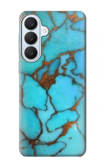 S2685 Aqua Turquoise Gemstone Graphic Printed Hülle Schutzhülle Taschen für Samsung Galaxy S26 Plus