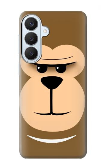 S2721 Cute Grumpy Monkey Cartoon Hülle Schutzhülle Taschen für Samsung Galaxy S26 Plus