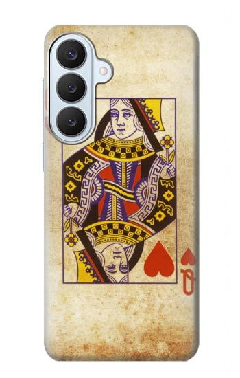 S2833 Poker Card Queen Hearts Hülle Schutzhülle Taschen für Samsung Galaxy S26 Plus