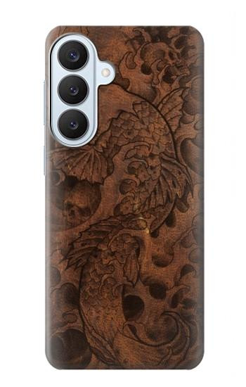 S3405 Fish Tattoo Leather Graphic Print Hülle Schutzhülle Taschen für Samsung Galaxy S26 Plus