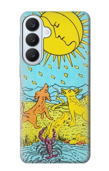 S3435 Tarot Card Moon Hülle Schutzhülle Taschen für Samsung Galaxy S26 Plus