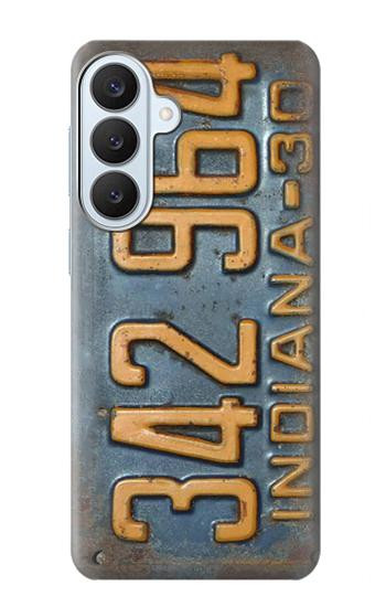 S3750 Vintage Vehicle Registration Plate Hülle Schutzhülle Taschen für Samsung Galaxy S26 Plus