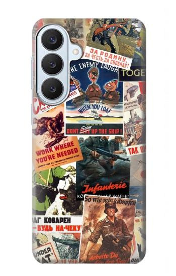 S3905 Vintage Army Poster Hülle Schutzhülle Taschen für Samsung Galaxy S26 Plus