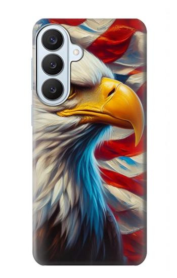 S3967 Bald Eagle American Flag Hülle Schutzhülle Taschen für Samsung Galaxy S26 Plus