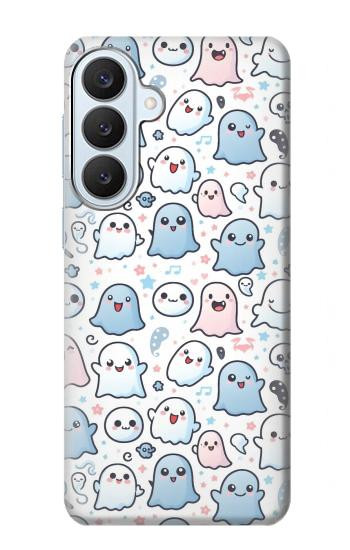 S4013 Seamless Cute Ghost Pattern Hülle Schutzhülle Taschen für Samsung Galaxy S26 Plus
