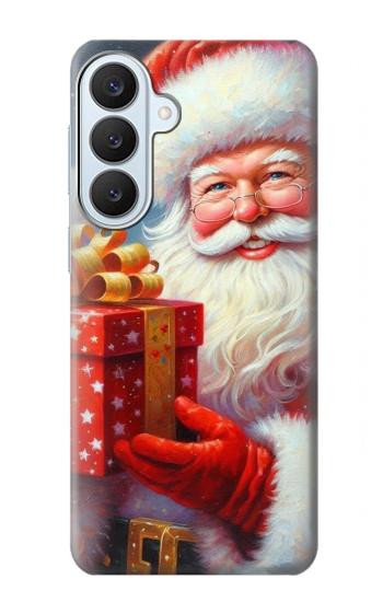 S4029 Xmas Smiling Santa Claus Gift Box Hülle Schutzhülle Taschen für Samsung Galaxy S26 Plus